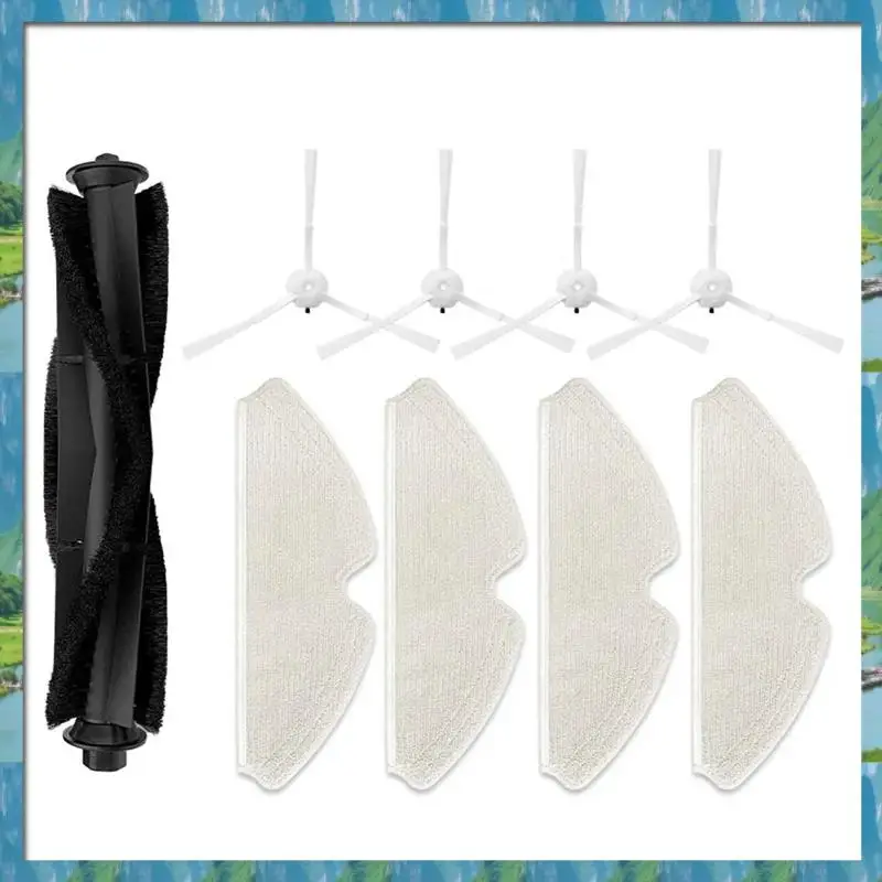 For Inic I9 Roller Main Side Brush Mop Cloths Rag Robot Vacuum Cleaner Replacement Accessories 9PCS
For Inic I9 Roller Main Side Brush Mop Cloths Rag Robot Vacuum Cleaner Replacement Accessories 9PCS