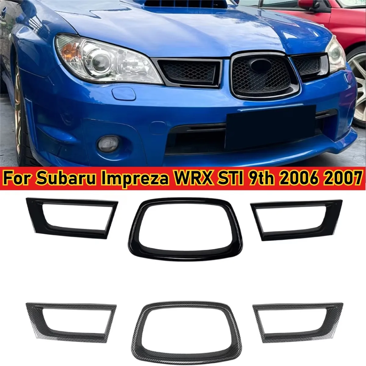 ABS для Subaru Impreza WRX STI 9 2006 2007, глянцевый черный автомобильный передний средний гоночный решетка, декоративная крышка, накладка на кузов, наклейка
ABS для Subaru Impreza WRX STI 9 2006 2007, глянцевый черный автомобильный передний средний гоночный решетка, декоративная крышка, накладка на кузов, наклейка