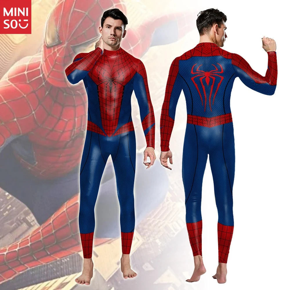 Spider-Man No Way Home Bodysuit | Marvel Cosplay Costume, Web Pattern Jumpsuit
Spider-Man No Way Home Bodysuit | Marvel Cosplay Costume, Web Pattern Jumpsuit