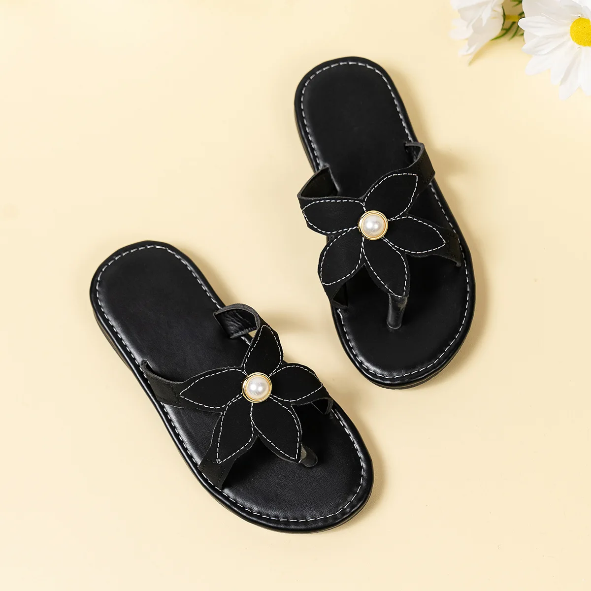 Girls's Sandals Summer New Slippers Flat Flower Casual Outdoor Shoes Female Beach Slippers Women Slides Luxury Zapatos De Mujer
Girls's Sandals Summer New Slippers Flat Flower Casual Outdoor Shoes Female Beach Slippers Women Slides Luxury Zapatos De Mujer