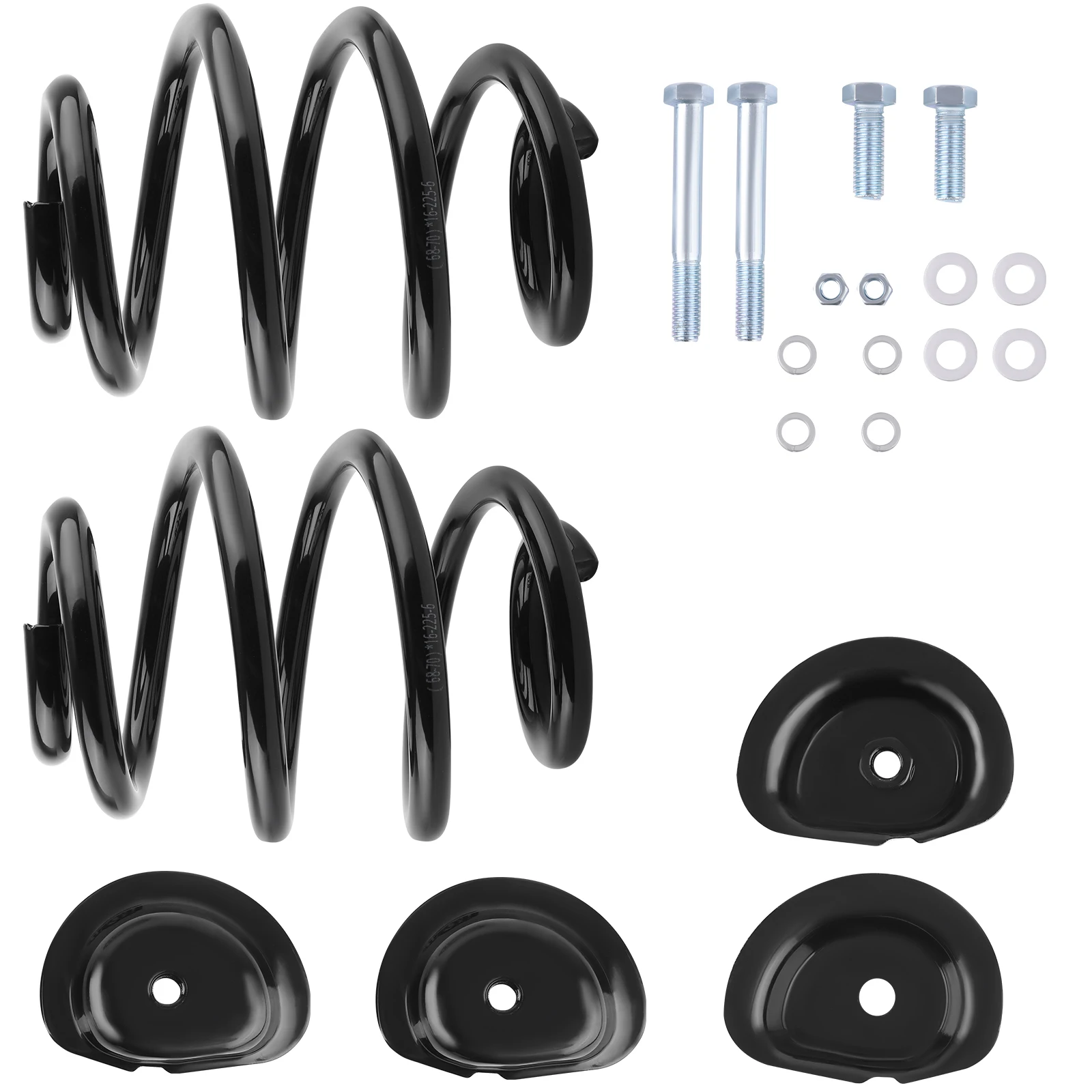 Pair 5" Rear Drop Lowering Springs for Chevy C10 GMC C15 1960-72
Pair 5" Rear Drop Lowering Springs for Chevy C10 GMC C15 1960-72