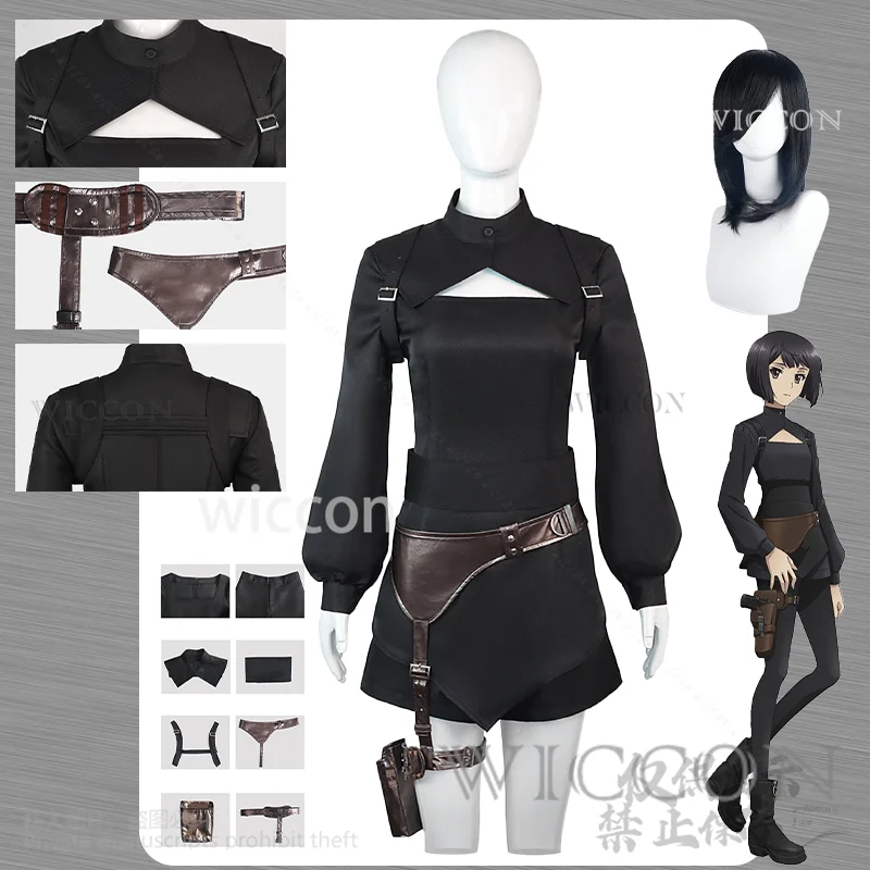 Новое аниме 2025 YOUR FORMA Echika Hieda, карнавальный костюм, черная боевая форма, пояс, парики, Джирай Ка, гот, Лолита, Хэллоуин, индивидуальный заказ
Новое аниме 2025 YOUR FORMA Echika Hieda, карнавальный костюм, черная боевая форма, пояс, парики, Джирай Ка, гот, Лолита, Хэллоуин, индивидуальный заказ