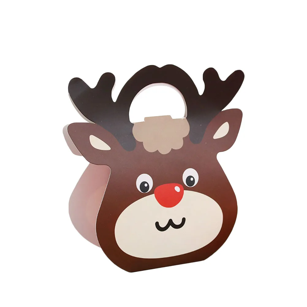 10 Pcs Boxes High Quality Paper Unique Elk Shaped Perfect for Christmas Children Party Treat Container Gift Box 
10 Pcs Boxes High Quality Paper Unique Elk Shaped Perfect for Christmas Children Party Treat Container Gift Box