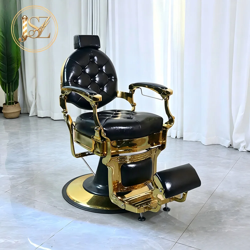 Premium Vintage Barber Chair Reclining Design Modern Retro Luxury Barbershop Furniture Heavy Duty Salon Styling Equipment
Premium Vintage Barber Chair Reclining Design Modern Retro Luxury Barbershop Furniture Heavy Duty Salon Styling Equipment