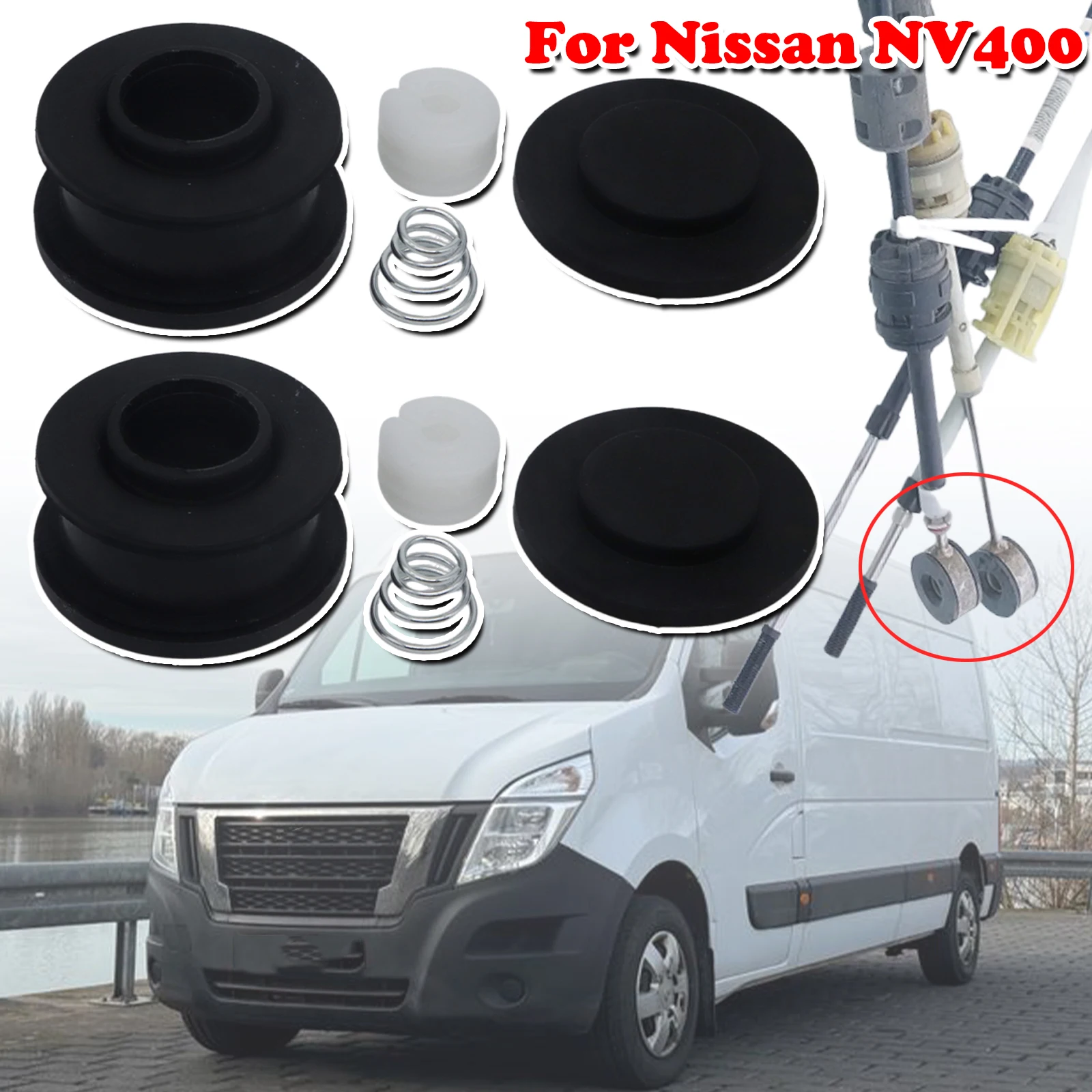 2pcs Gear Shift Cable For Nissan NV400 2018 X62,X62B 107KW 2011 2.3 CDTI 2.3 dCi Lever End Linkage Rod Selector Connect Bushing
2pcs Gear Shift Cable For Nissan NV400 2018 X62,X62B 107KW 2011 2.3 CDTI 2.3 dCi Lever End Linkage Rod Selector Connect Bushing