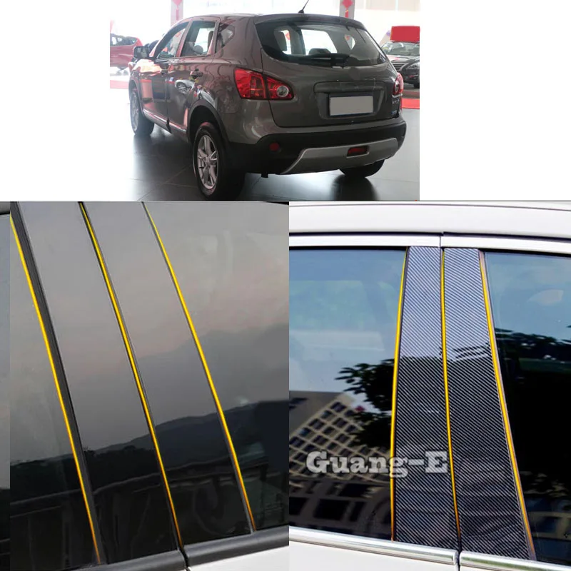 Car PC Material Pillar Post Cover Door Window Molding Sticker 6pcs For Nissan Qashqai j10 2008 2009 2010 2011 2012 2013-2015
Car PC Material Pillar Post Cover Door Window Molding Sticker 6pcs For Nissan Qashqai j10 2008 2009 2010 2011 2012 2013-2015