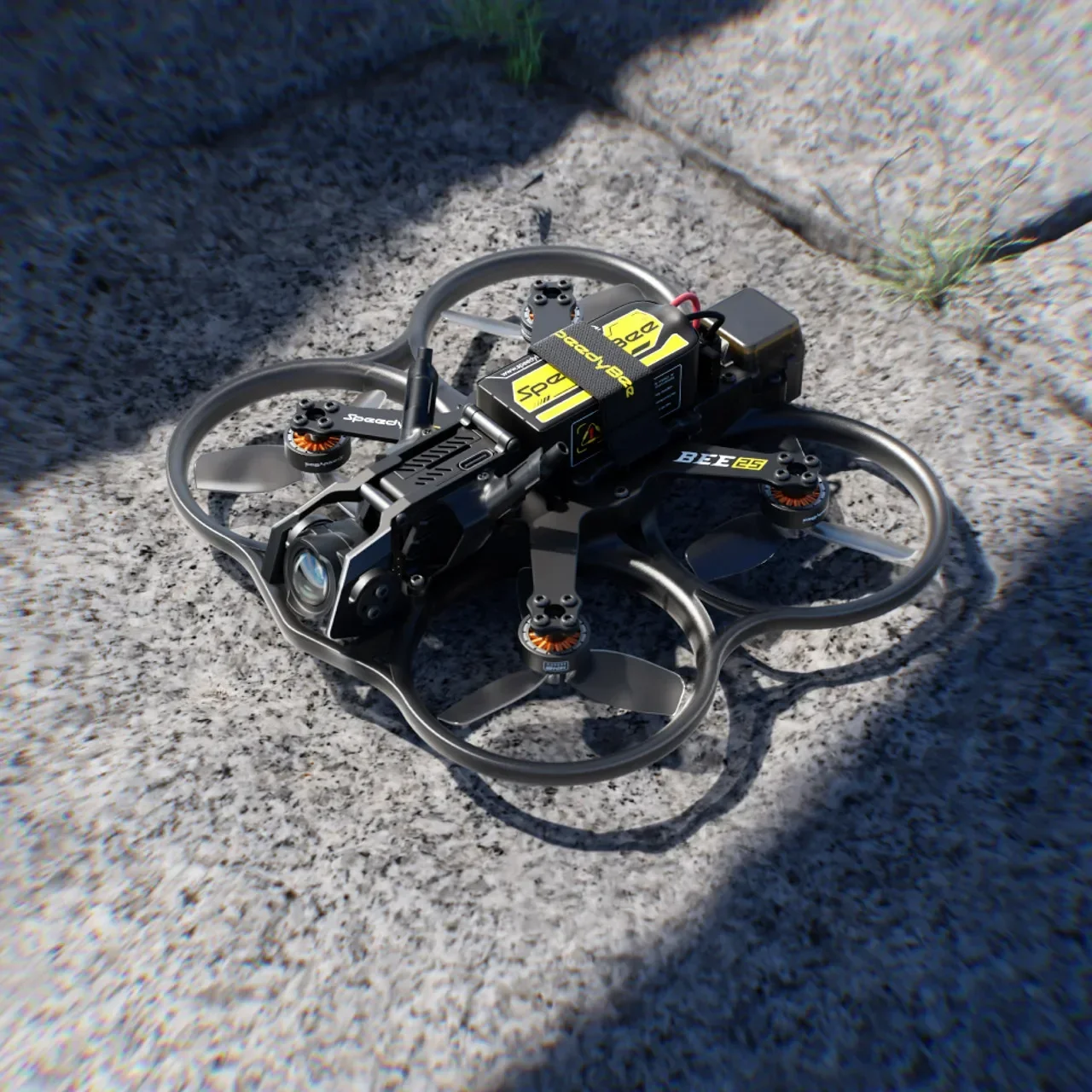 SpeedyBee Bee25 HD O3 2,5-дюймовый воздушный блок Cinewhoop Quad F405 35A 1404 4600KV O3
SpeedyBee Bee25 HD O3 2,5-дюймовый воздушный блок Cinewhoop Quad F405 35A 1404 4600KV O3