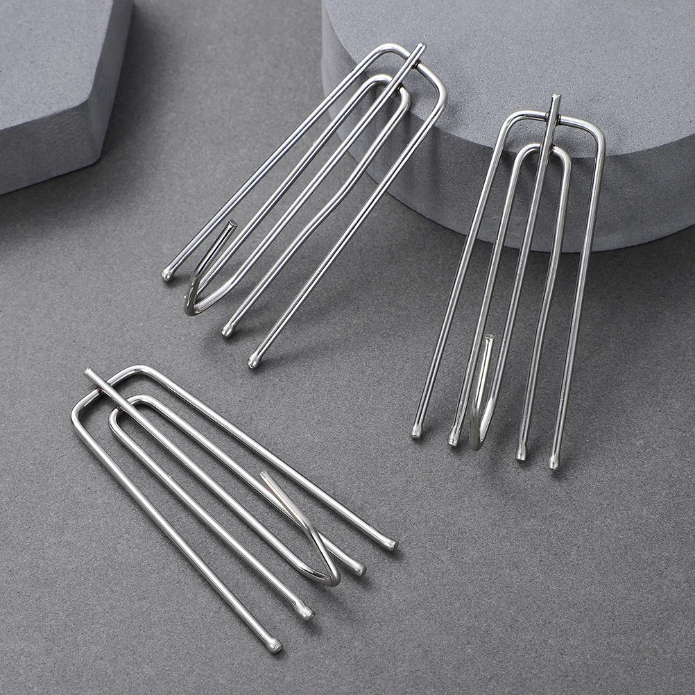 50pcs Hook Set Stainless Steel Pleated Curtain Hooks For Drapes Pinch Pleated Tape Drapery Clips Curtains Hanging Hardware
50pcs Hook Set Stainless Steel Pleated Curtain Hooks For Drapes Pinch Pleated Tape Drapery Clips Curtains Hanging Hardware