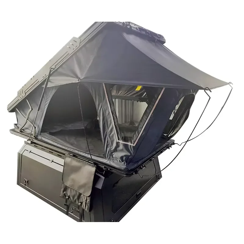 Honeycomb Aluminum Shell Rooftop Tent for Large Rooms with Roof Rack
Honeycomb Aluminum Shell Rooftop Tent for Large Rooms with Roof Rack