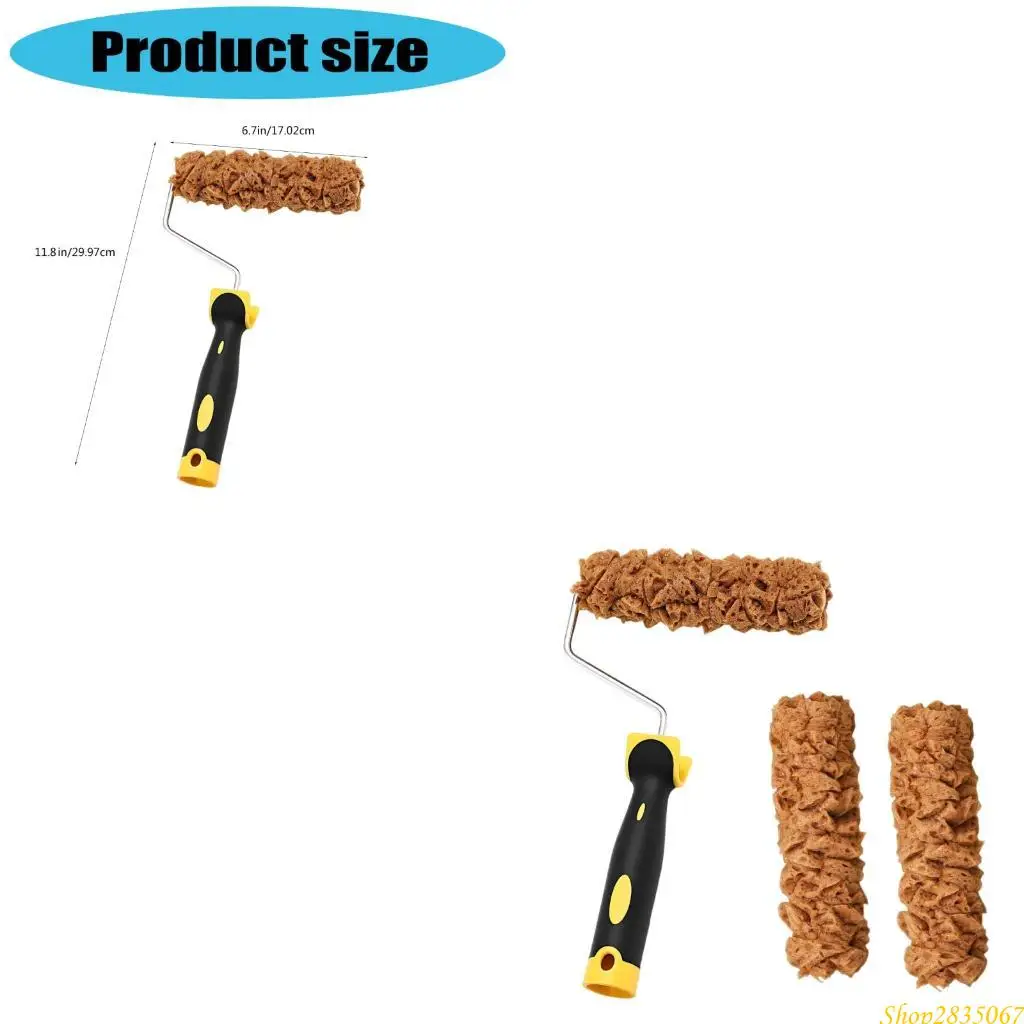 6Inch Roller Set Includes 3 Covers and Frame for Easy Painting 831F
6Inch Roller Set Includes 3 Covers and Frame for Easy Painting 831F