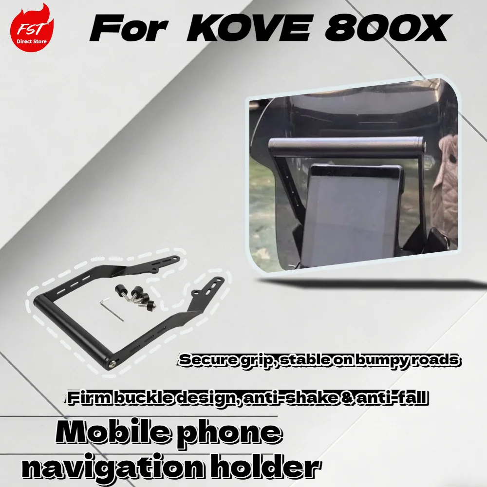 For Kove 800X Phone Navigation Bracket Modified Windshield Mount Extension Bar Expand Support Accessories
For Kove 800X Phone Navigation Bracket Modified Windshield Mount Extension Bar Expand Support Accessories