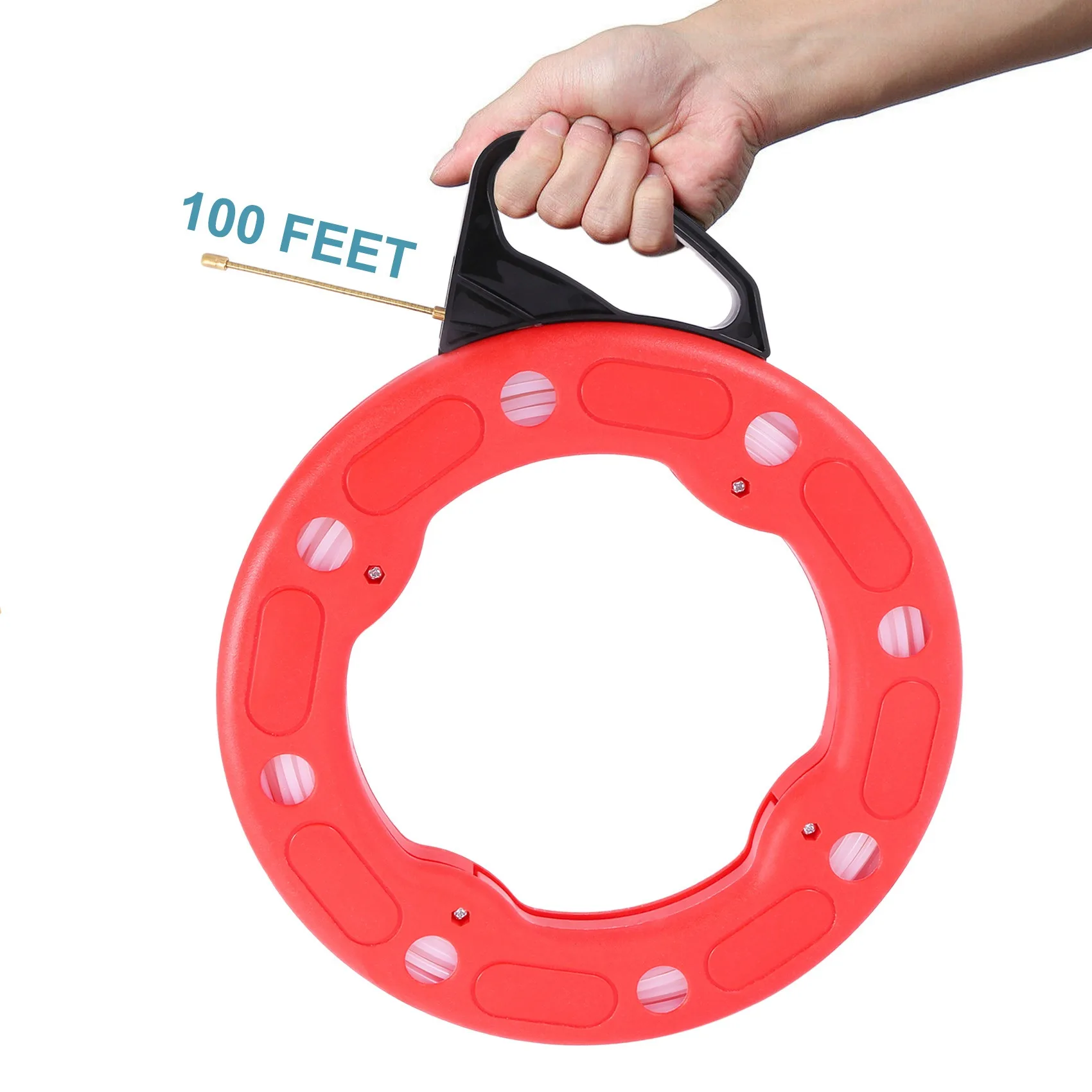 Trending Now 100Ft Fish Tape Reel Wire Pulling Tools 30M Electrical Cable Puller Reel Puller
Trending Now 100Ft Fish Tape Reel Wire Pulling Tools 30M Electrical Cable Puller Reel Puller