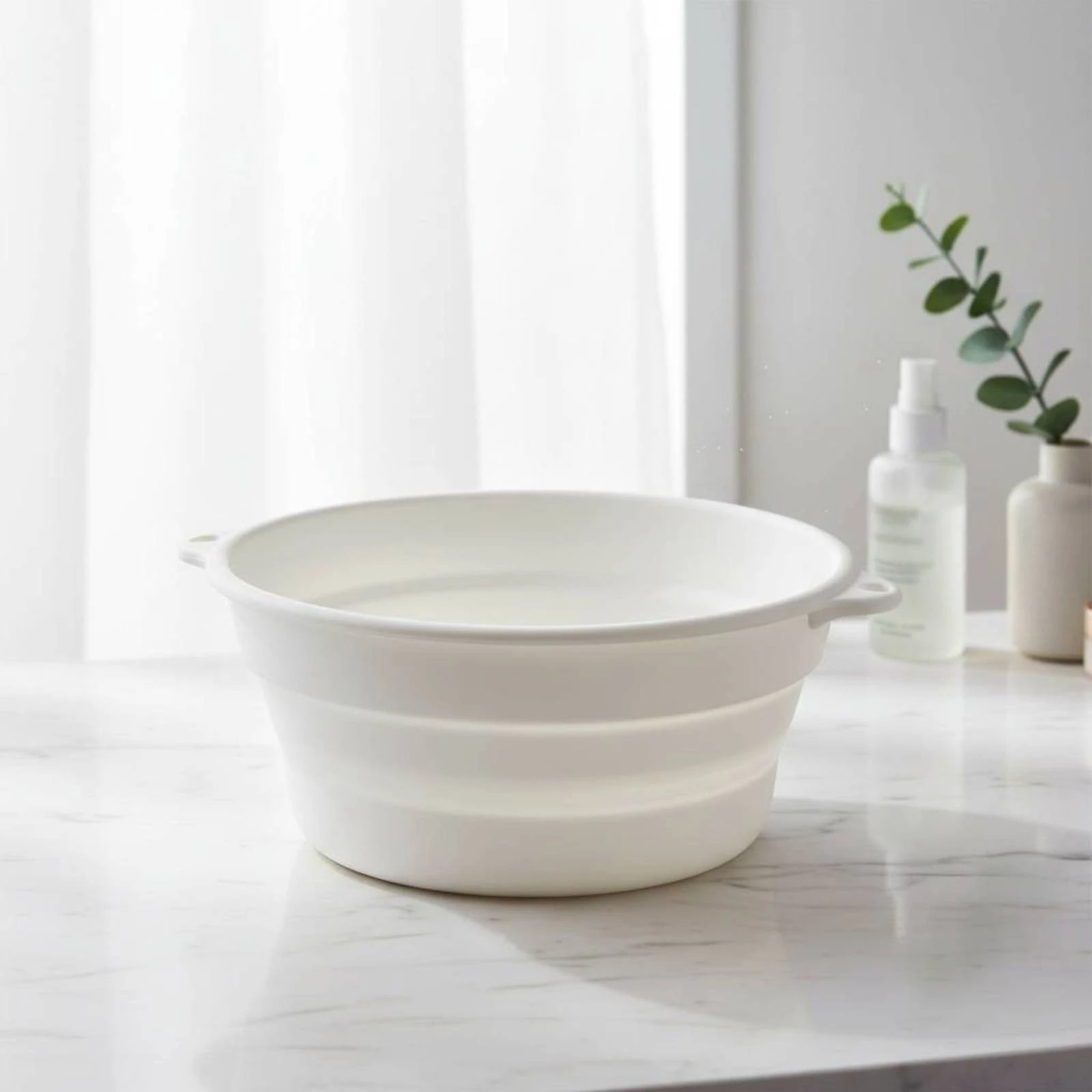 Foldable Silicone Basin Space Saving Round Silicone Basin Portable Washing Tub Compact
Foldable Silicone Basin Space Saving Round Silicone Basin Portable Washing Tub Compact