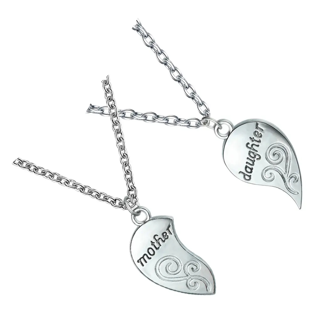 Heart Necklace Mother Daughter Necklaces Mom Sturdy Alloy Bright Colors Mothers Day Women Jewelry Mom Gift Trendy Accessories
Heart Necklace Mother Daughter Necklaces Mom Sturdy Alloy Bright Colors Mothers Day Women Jewelry Mom Gift Trendy Accessories