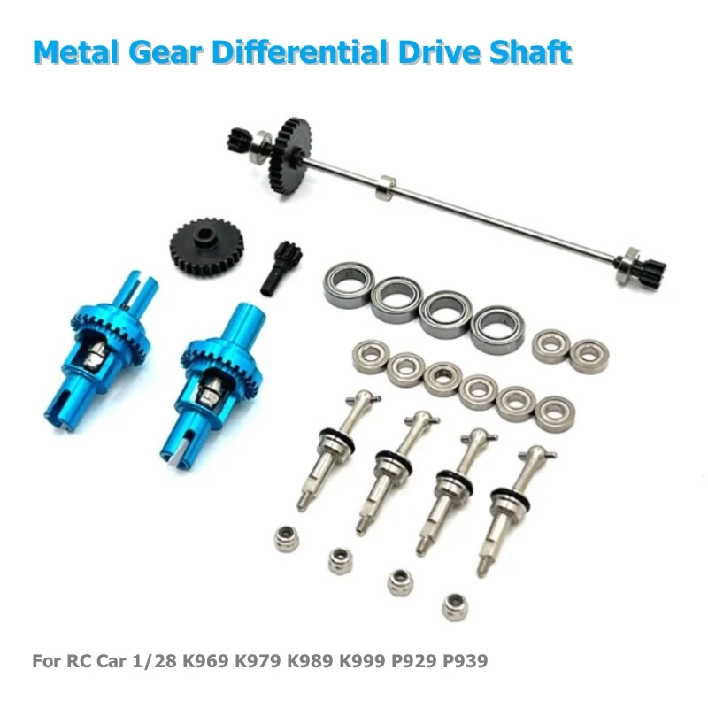 RC Car Metal Gear Differential Drive Shaft Bearing For WLtoy 1/28 284131 K969 k979 k989 k999 P929 P939 Parts
RC Car Metal Gear Differential Drive Shaft Bearing For WLtoy 1/28 284131 K969 k979 k989 k999 P929 P939 Parts