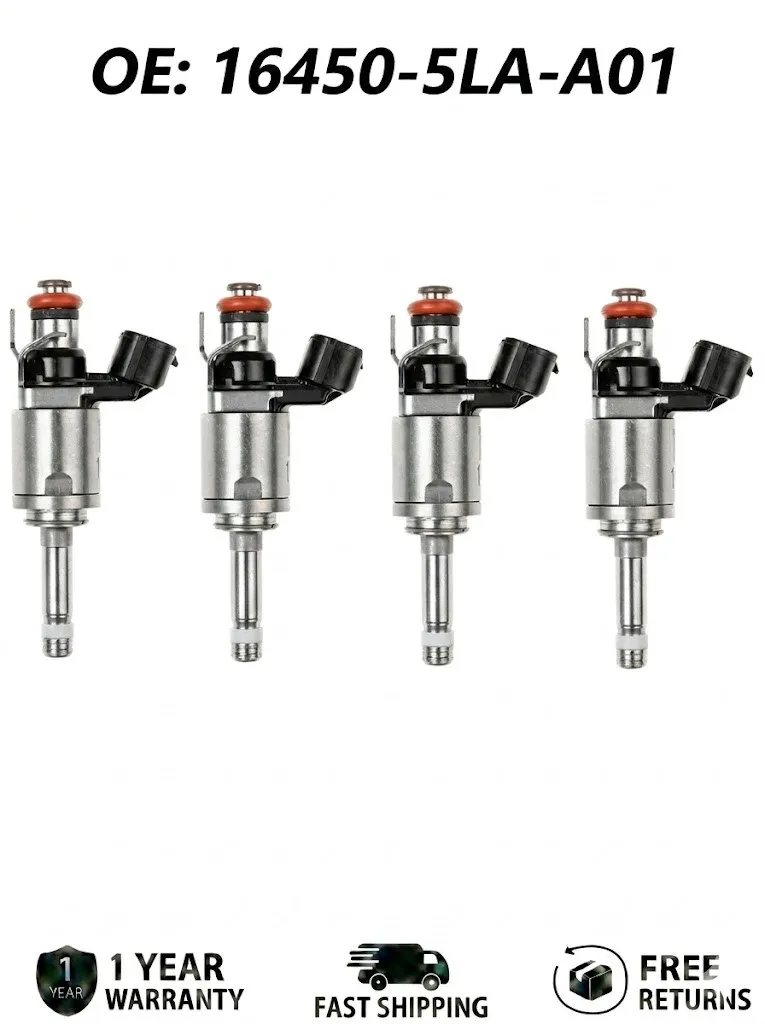4pcs Fuel Injectors for 2015-2017 Honda CR-V 2.4L, Replacement Part 16450-5LA-A01, Engine Nozzle Set, High Performance
4pcs Fuel Injectors for 2015-2017 Honda CR-V 2.4L, Replacement Part 16450-5LA-A01, Engine Nozzle Set, High Performance