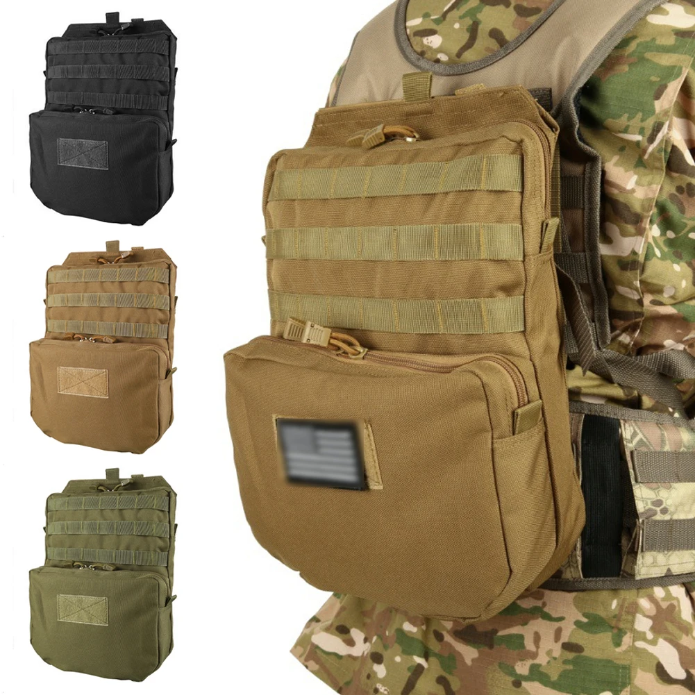 Tactical Backpack Hydration Pack Airsoft Gear 3L Nylon Bags Molle Edc Bag for JPC SPC Hunting Vest Accessories Water Bladder
Tactical Backpack Hydration Pack Airsoft Gear 3L Nylon Bags Molle Edc Bag for JPC SPC Hunting Vest Accessories Water Bladder