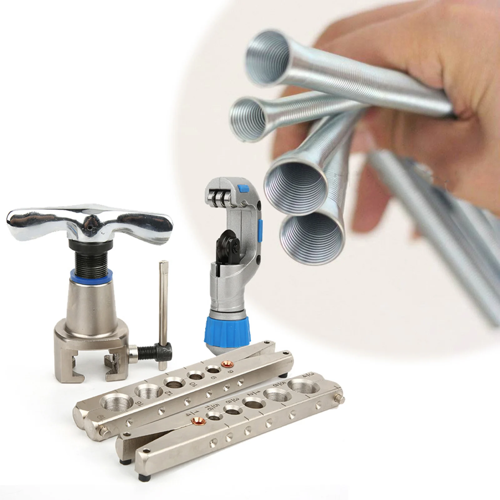 Tube Expander Set Labor‑Saving Pipe Flaring Tools Repair Accessories CT‑809 Tube Flaring Tool Pipe Expander Tool
Tube Expander Set Labor‑Saving Pipe Flaring Tools Repair Accessories CT‑809 Tube Flaring Tool Pipe Expander Tool