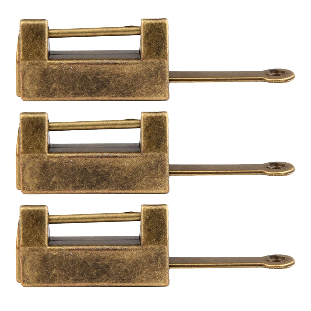 3Sets Zinc Alloy Padlocks Small Retro Style Padlocks for Cabinet Jewelry Box Wooden Box Lock Zinc Alloy Padlock
3Sets Zinc Alloy Padlocks Small Retro Style Padlocks for Cabinet Jewelry Box Wooden Box Lock Zinc Alloy Padlock
