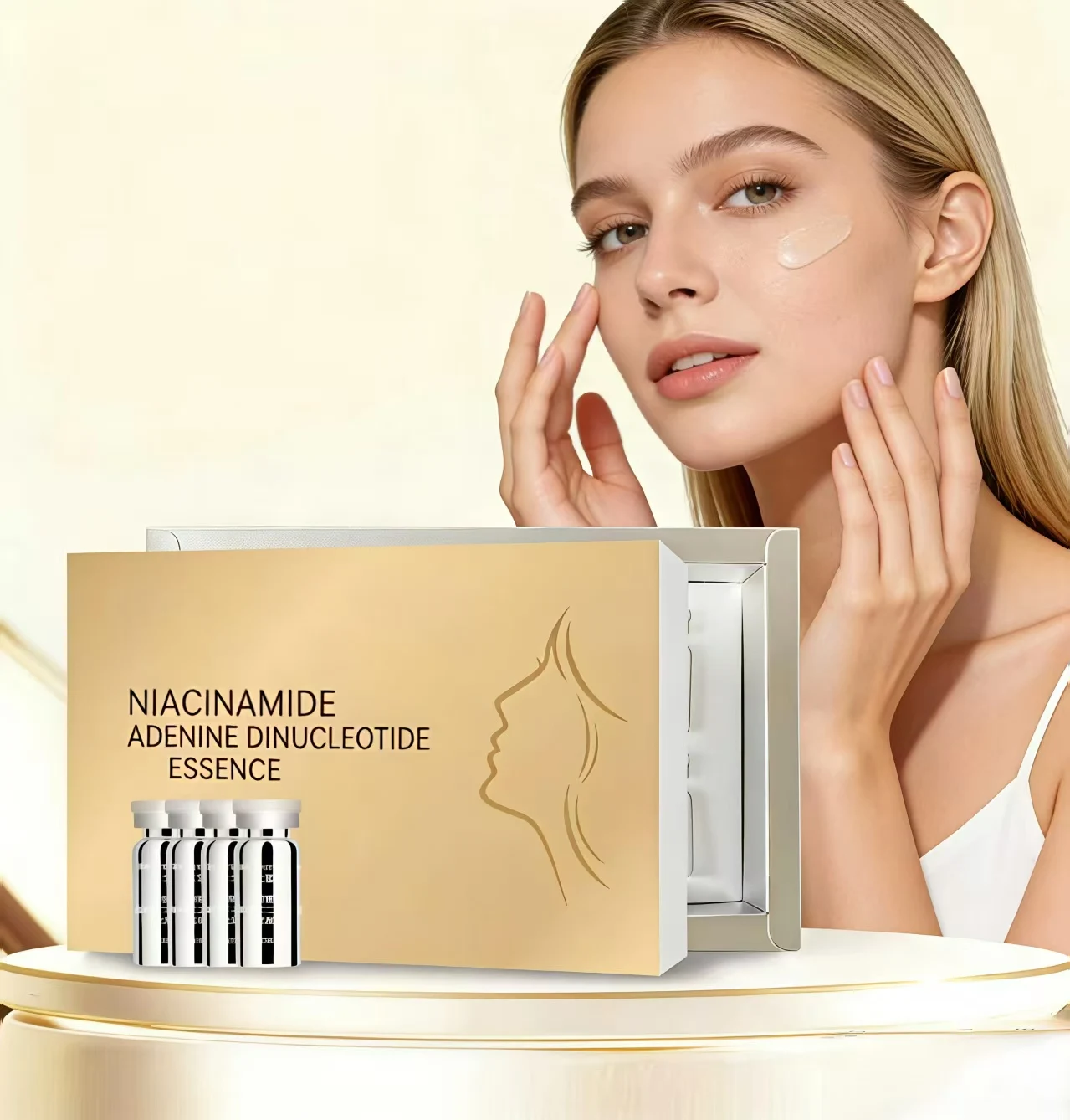 Niacinamide Glow Booster Ampoule Serum – Firming & Anti-Wrinkle, Age-Reversal, Rejuvenating Hydrating Essence
Niacinamide Glow Booster Ampoule Serum – Firming & Anti-Wrinkle, Age-Reversal, Rejuvenating Hydrating Essence