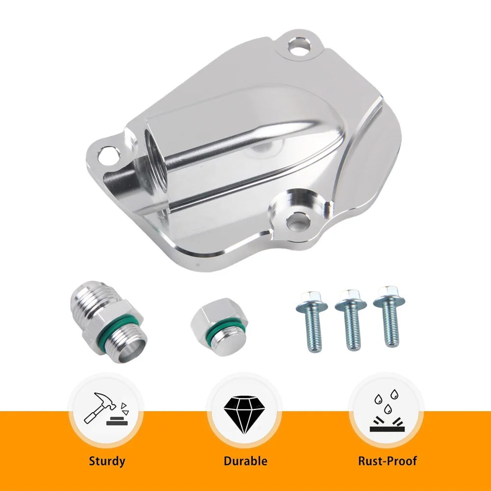 Timing Chain Tensioner Oil Return Plate Cover Drain AN10 For Honda K Series K20 K24
Timing Chain Tensioner Oil Return Plate Cover Drain AN10 For Honda K Series K20 K24