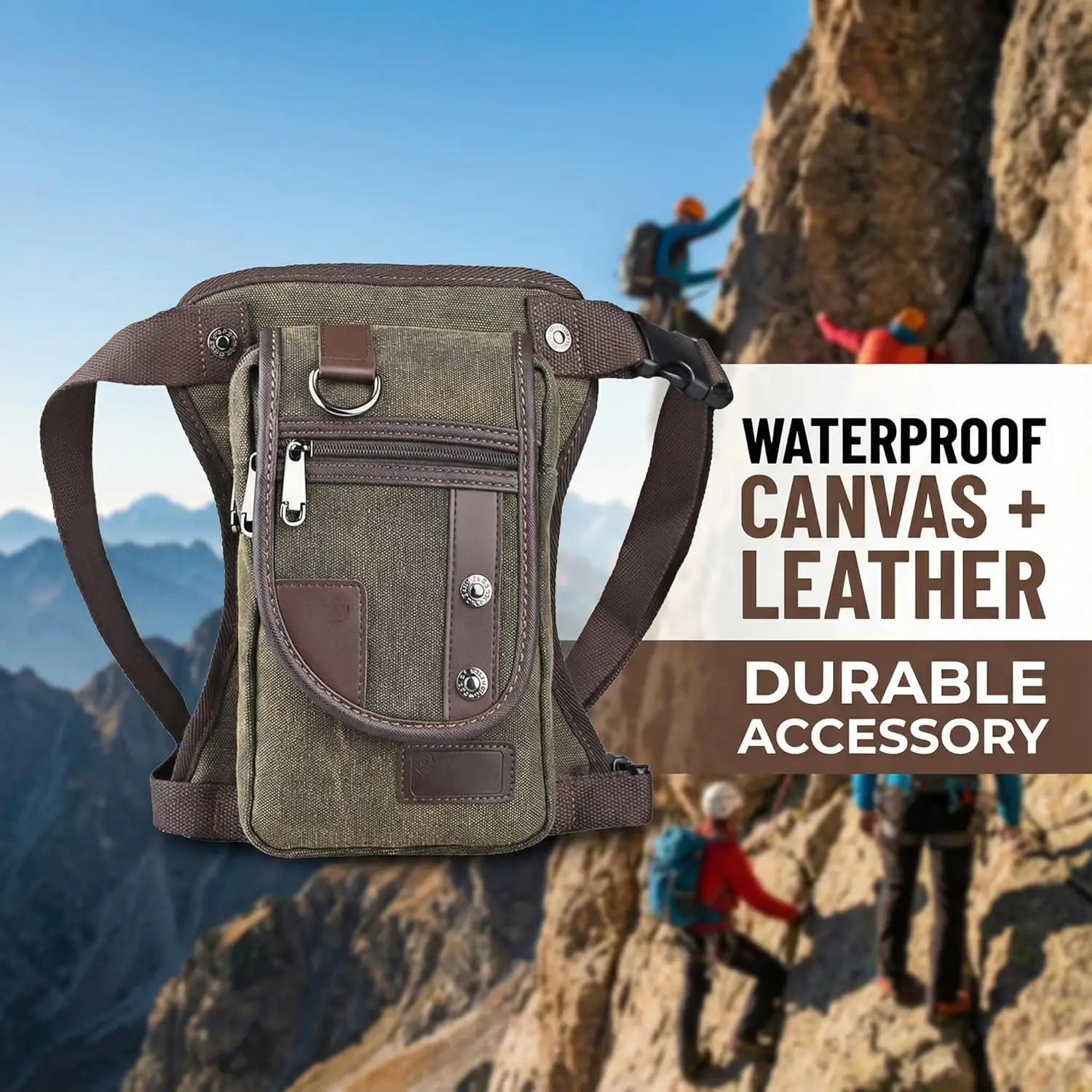 Multi-color Vintage Motorcycle Thigh Bag with Adjustable Strap, Portable Storage Pouch for Outdoor Cycling & Hiking
Multi-color Vintage Motorcycle Thigh Bag with Adjustable Strap, Portable Storage Pouch for Outdoor Cycling & Hiking