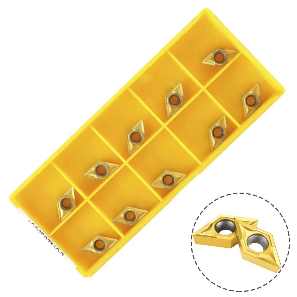 10Pcs DCMT070204 Carbide Inserts for CNC Turning Perfectly Suited for Steel and Cast Iron Processing with SDNCN SDJCR
10Pcs DCMT070204 Carbide Inserts for CNC Turning Perfectly Suited for Steel and Cast Iron Processing with SDNCN SDJCR