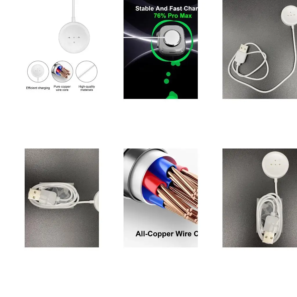 Convenient Charging Cable 40cm 5V Fast Charging Cord for WS9A WS9C
Convenient Charging Cable 40cm 5V Fast Charging Cord for WS9A WS9C