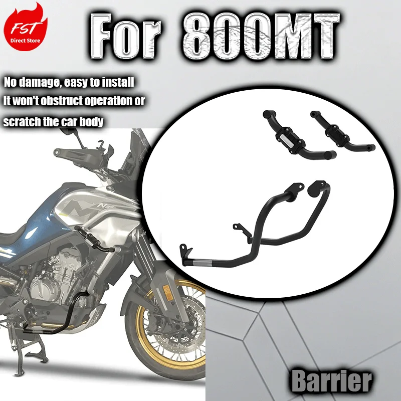 Fit for 800MT Crash Bar Bumper Guard Upper & Lower Anti-fall Bar Motorcycle Modified Accessories
Fit for 800MT Crash Bar Bumper Guard Upper & Lower Anti-fall Bar Motorcycle Modified Accessories