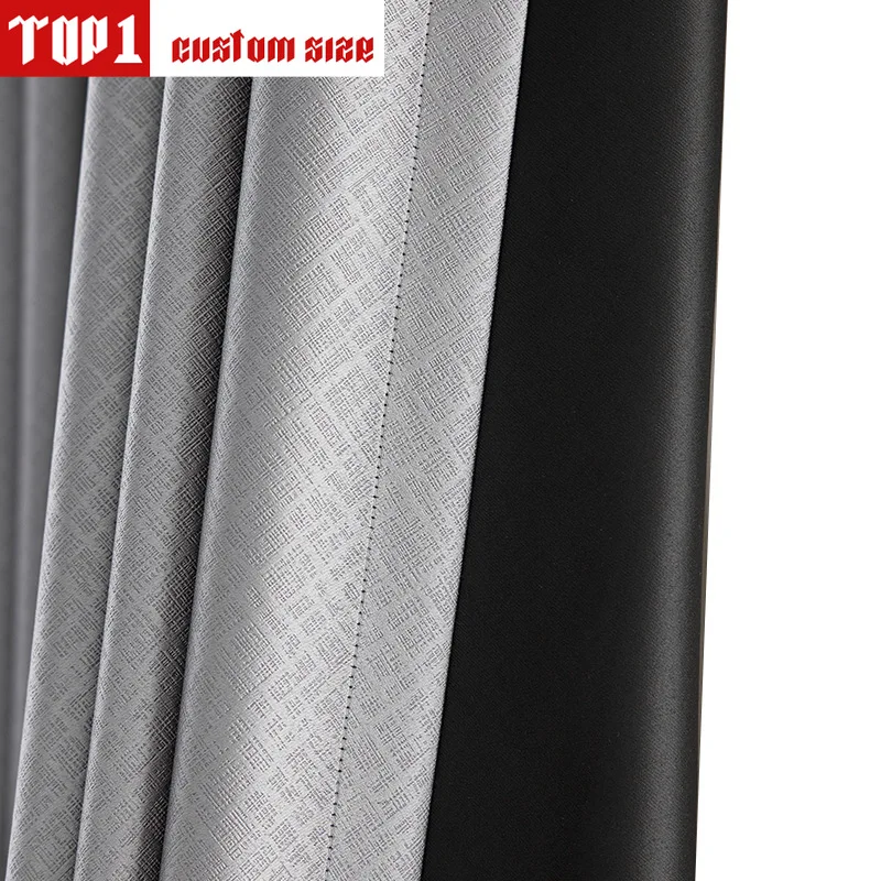 New Blackout Curtains Solid Color Thermal Insulation Sun Protection Curtains for Living Room Bedroom Apartment Hotel Custom
New Blackout Curtains Solid Color Thermal Insulation Sun Protection Curtains for Living Room Bedroom Apartment Hotel Custom