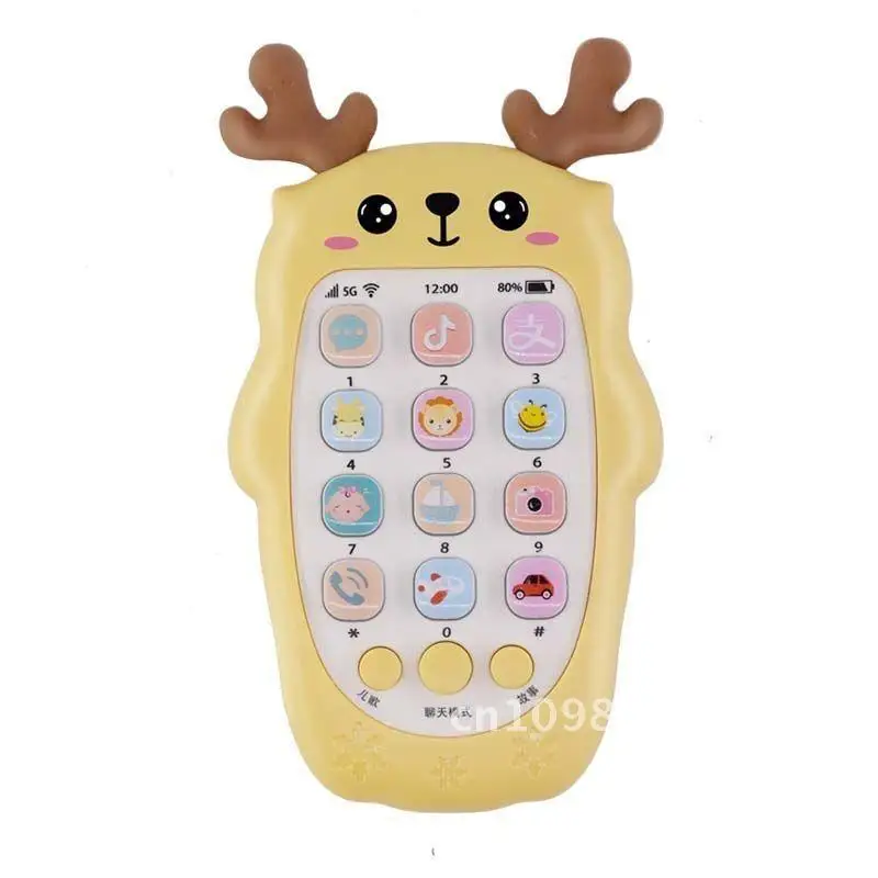 Baby Simulation Mobile Phone Toy with Music And Early Education Story Functions Rechargeable Educational Toy for Children
Baby Simulation Mobile Phone Toy with Music And Early Education Story Functions Rechargeable Educational Toy for Children