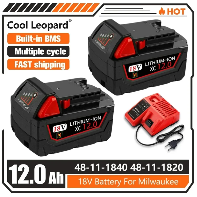 News for Milwaukee 18V 12000mAh Apply To 48-11-1815 48-11-1850 2646-20 2642-21ct Replacement Lithium Battery for Milwaukee
News for Milwaukee 18V 12000mAh Apply To 48-11-1815 48-11-1850 2646-20 2642-21ct Replacement Lithium Battery for Milwaukee