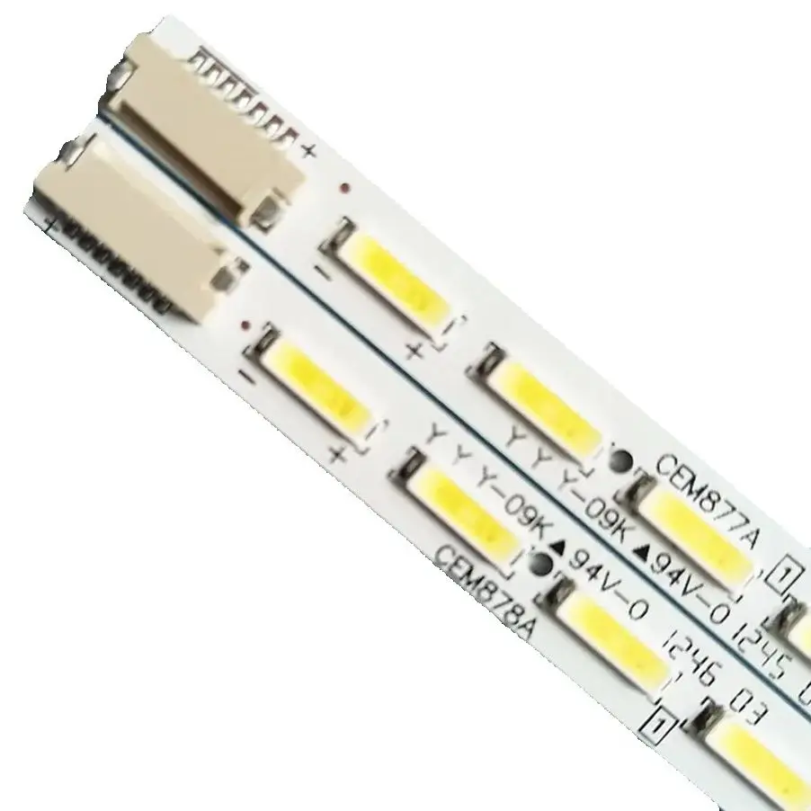 2Pcs x LED Backlight Strip for Sharp 39'' TV CEM877A CEM878A LC39LE440M 44-LEDs 437mm
2Pcs x LED Backlight Strip for Sharp 39'' TV CEM877A CEM878A LC39LE440M 44-LEDs 437mm
