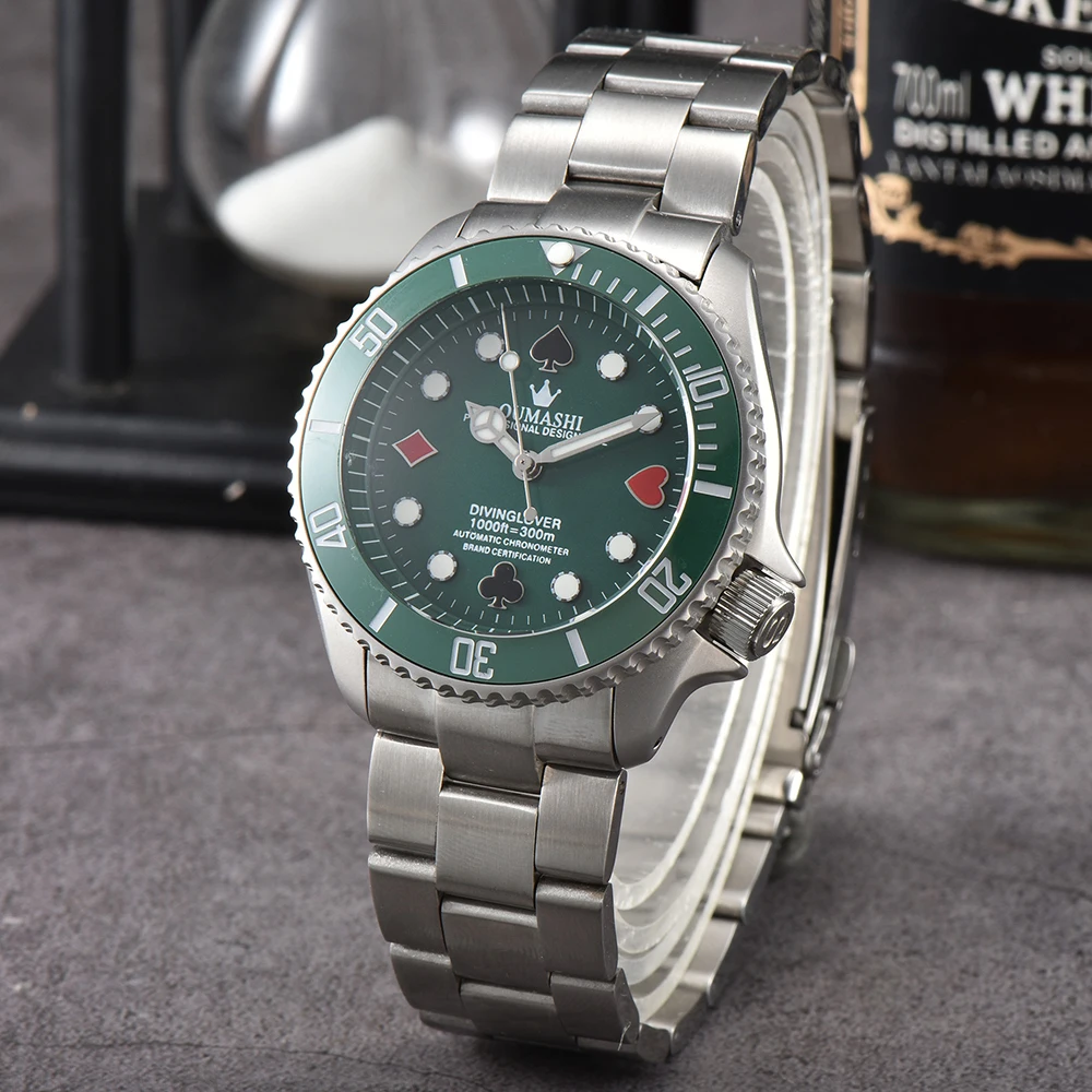 NH35 Watch 41mm Watch case Luxury men's Watch sapphire glass for NH35 Automatic mechanical Movement Men's watch
NH35 Watch 41mm Watch case Luxury men's Watch sapphire glass for NH35 Automatic mechanical Movement Men's watch