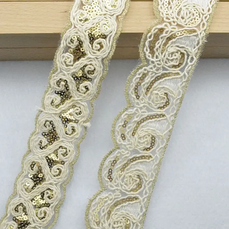 3Meters/118.11In Per Pack New Lace Trim Clothing Accessories DIY Evening Dress Wedding Dress Double-Sided Floral Embroidery Lace
3Meters/118.11In Per Pack New Lace Trim Clothing Accessories DIY Evening Dress Wedding Dress Double-Sided Floral Embroidery Lace