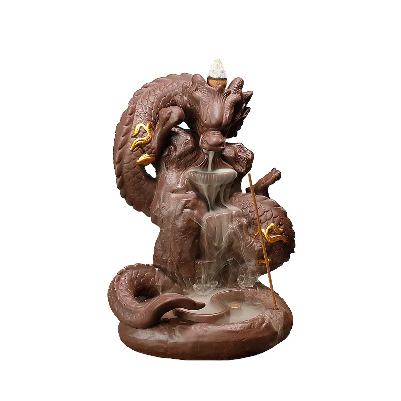DSA large purple sand dragon smoke inverted incense burner tea ceremony ornament creative incense burner dragon home ornament
DSA large purple sand dragon smoke inverted incense burner tea ceremony ornament creative incense burner dragon home ornament