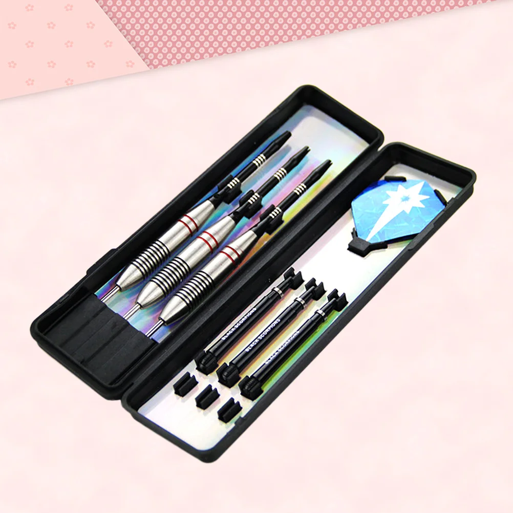 Набор из 3 профессиональных дротиков со стальными наконечниками, стальными лопастями и алюминиевыми стержнями для усиленной устойчивости, для игр в помещении и на улице
Набор из 3 профессиональных дротиков со стальными наконечниками, стальными лопастями и алюминиевыми стержнями для усиленной устойчивости, для игр в помещении и на улице