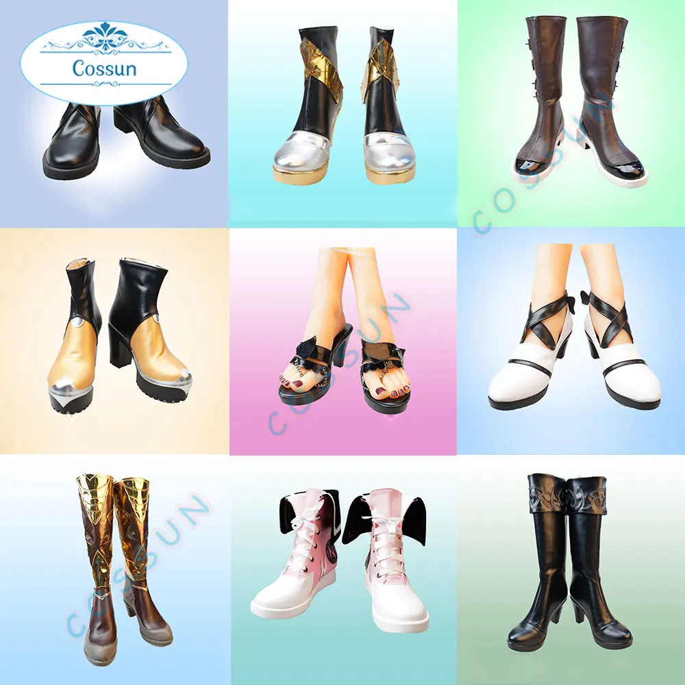 Arknights Skadi /Irene /Lappland /Goldenglow /Radiant /Blacknight /Irene /Specter the Unchaine /Bagpipe Cosplay Shoes Boots
Arknights Skadi /Irene /Lappland /Goldenglow /Radiant /Blacknight /Irene /Specter the Unchaine /Bagpipe Cosplay Shoes Boots