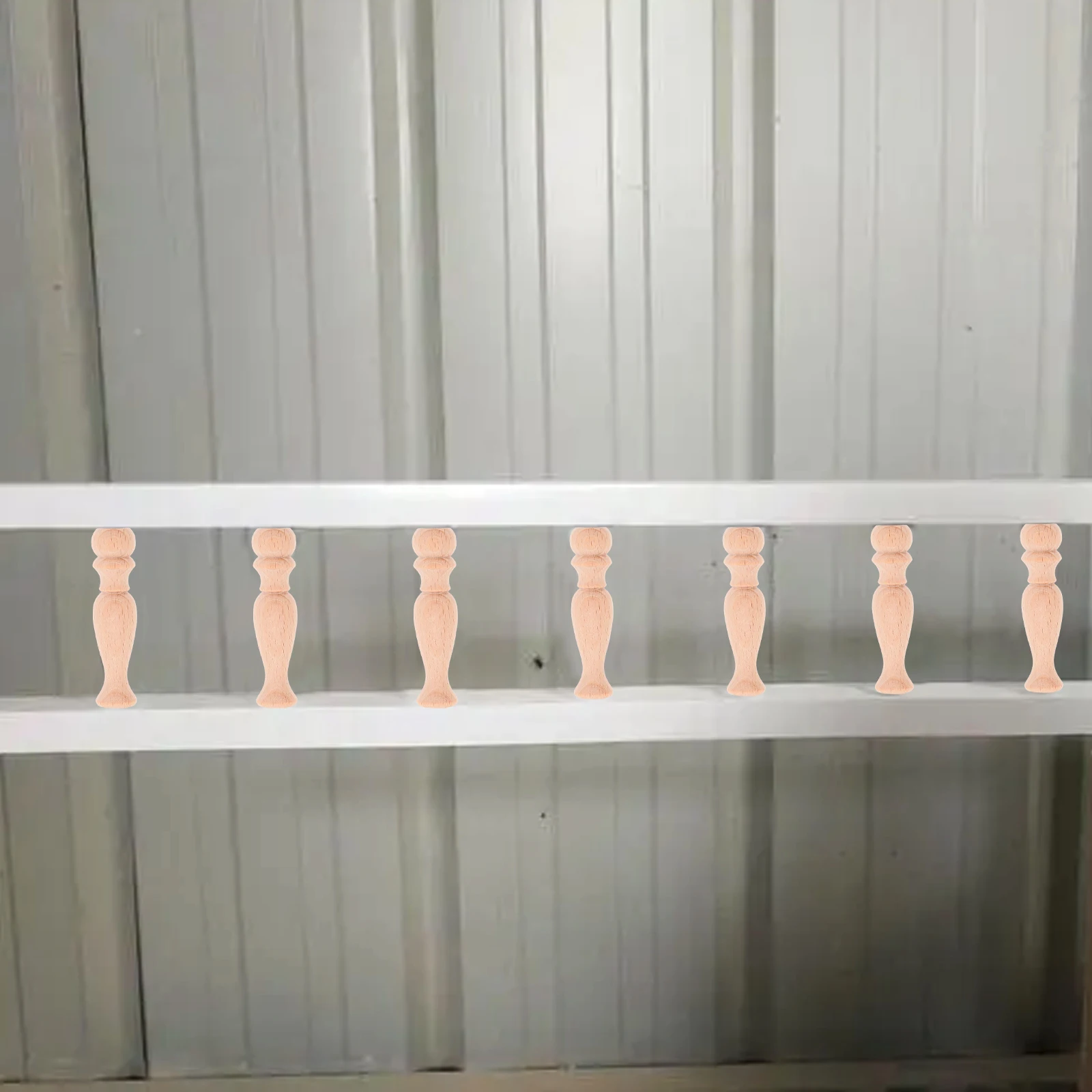 10pcs Solid Wood Cabinet Fence Unfinished Spindles Gourd Column Stair Balusters Deck Railing Staircase Indoor Porch Wooden
10pcs Solid Wood Cabinet Fence Unfinished Spindles Gourd Column Stair Balusters Deck Railing Staircase Indoor Porch Wooden