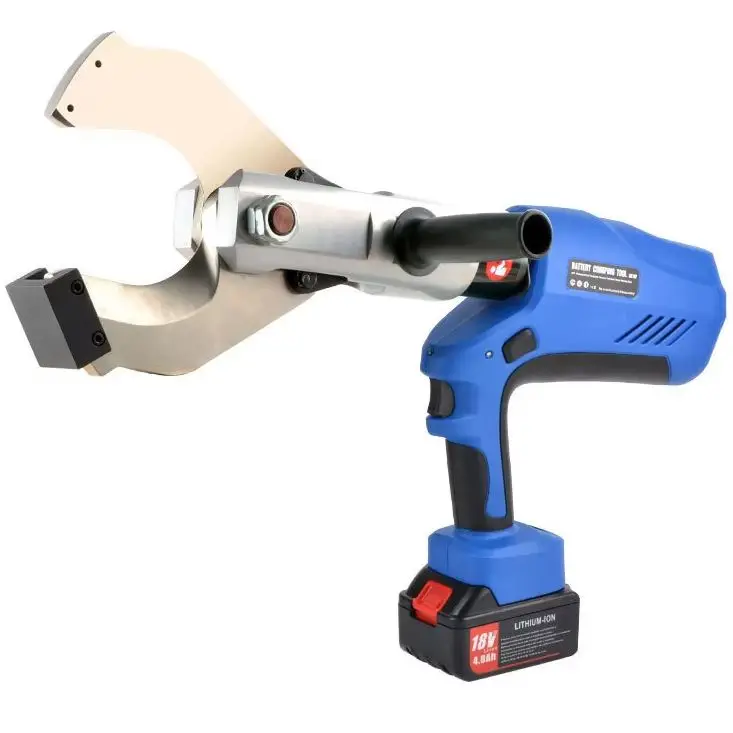 Electric hydraulic shears rechargeable cable scissors EZ-120C hydraulic cutter shearing copper and aluminum wire scissors
Electric hydraulic shears rechargeable cable scissors EZ-120C hydraulic cutter shearing copper and aluminum wire scissors