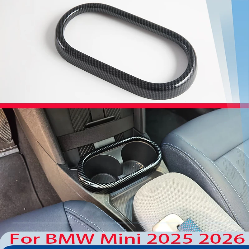 For BMW Mini 2025 2026 Carbon Fiber Style Front Center Console Cup Drink Holder Cover Trim Bezel Frame Molding Garnish
For BMW Mini 2025 2026 Carbon Fiber Style Front Center Console Cup Drink Holder Cover Trim Bezel Frame Molding Garnish