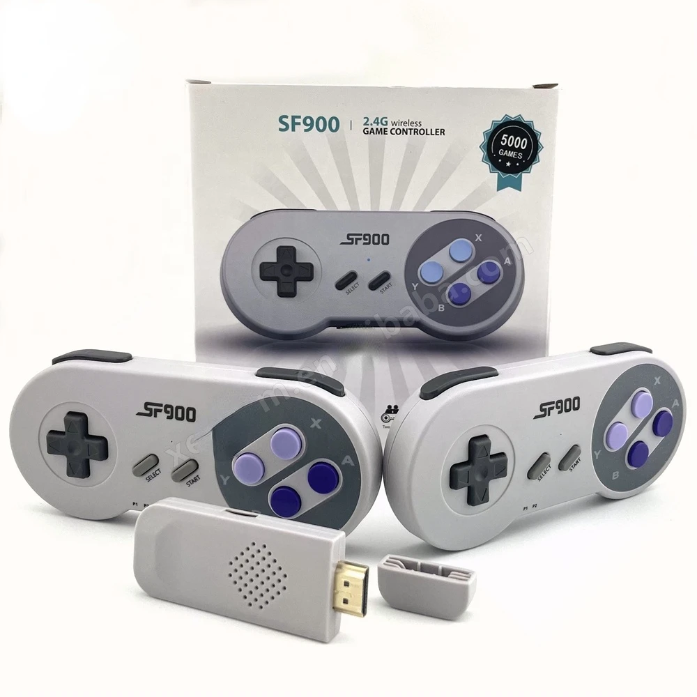 SF900 Игровая приставка 4K 5000 игр мини ретро Игровая приставка HD Классическая 16-битная Ретро игровая консоль для SNES
SF900 Игровая приставка 4K 5000 игр мини ретро Игровая приставка HD Классическая 16-битная Ретро игровая консоль для SNES