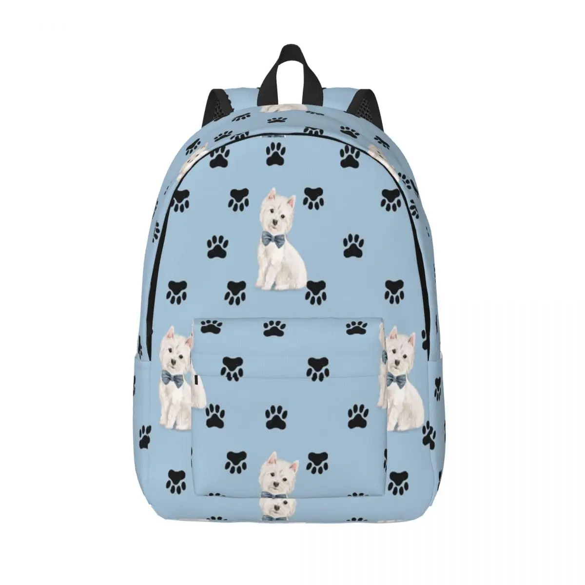 West Highland White Terrier Paw Print for Teens Student School Bookbag Westie Dog Daypack Elementary High College Lightweight
West Highland White Terrier Paw Print for Teens Student School Bookbag Westie Dog Daypack Elementary High College Lightweight