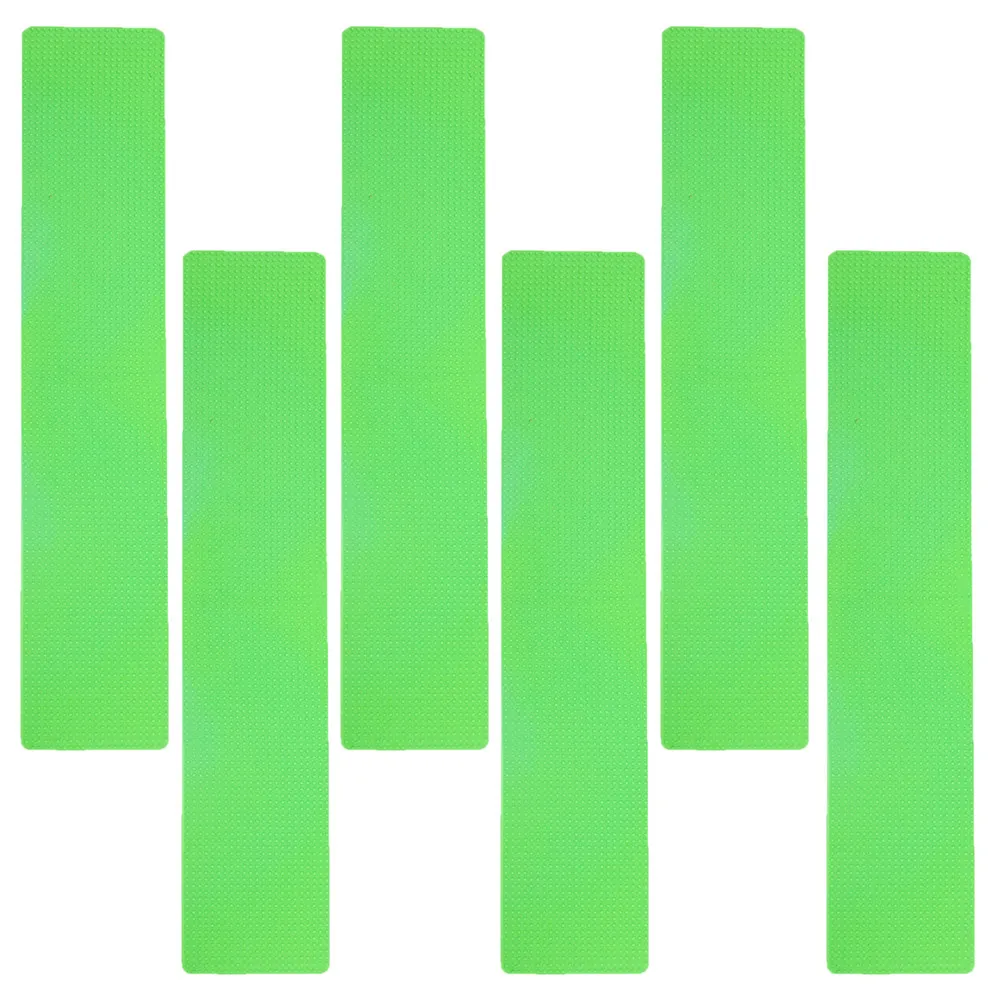 6Pcs Green Line Boundary Markers Flat Rectangular Court Line Marker Kit for Pickleball Tennis Basketball Soccer Training
6Pcs Green Line Boundary Markers Flat Rectangular Court Line Marker Kit for Pickleball Tennis Basketball Soccer Training