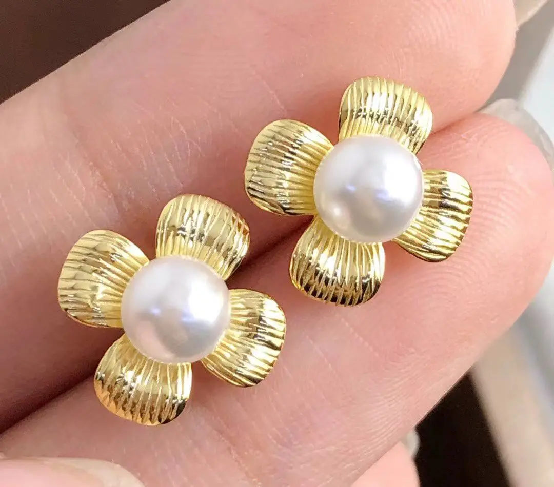 Оптовая продажа, серьги из стерлингового серебра S925, фурнитура для крепления, базовые монтажные детали, аксессуар для жемчуга 5-6 мм, 5 пар/лот
Оптовая продажа, серьги из стерлингового серебра S925, фурнитура для крепления, базовые монтажные детали, аксессуар для жемчуга 5-6 мм, 5 пар/лот