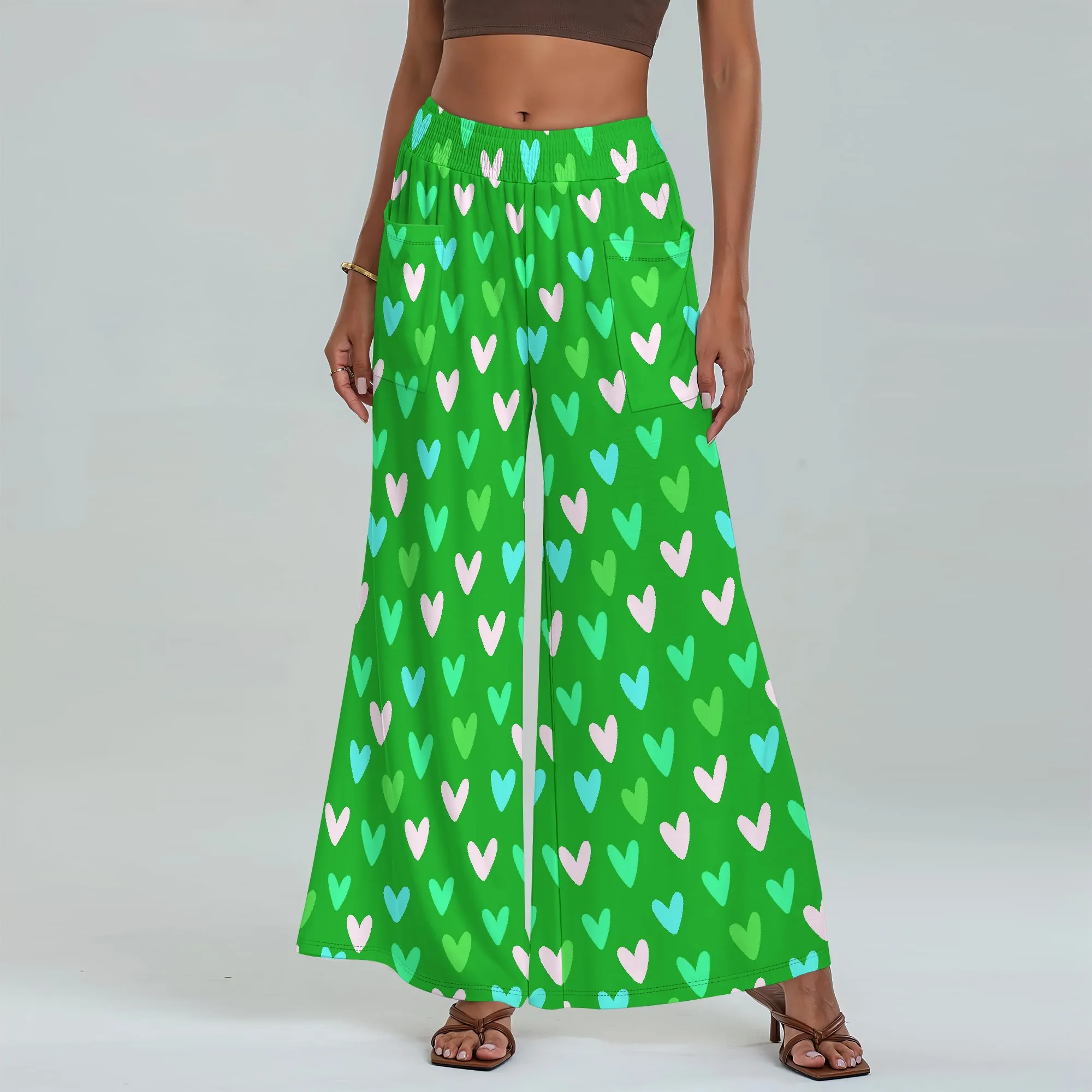 Women's Wide Leg Pants with Pockets All Seasons Casual Comfort LOVE Pattern for Wedding Guests Social Gathering
Women's Wide Leg Pants with Pockets All Seasons Casual Comfort LOVE Pattern for Wedding Guests Social Gathering