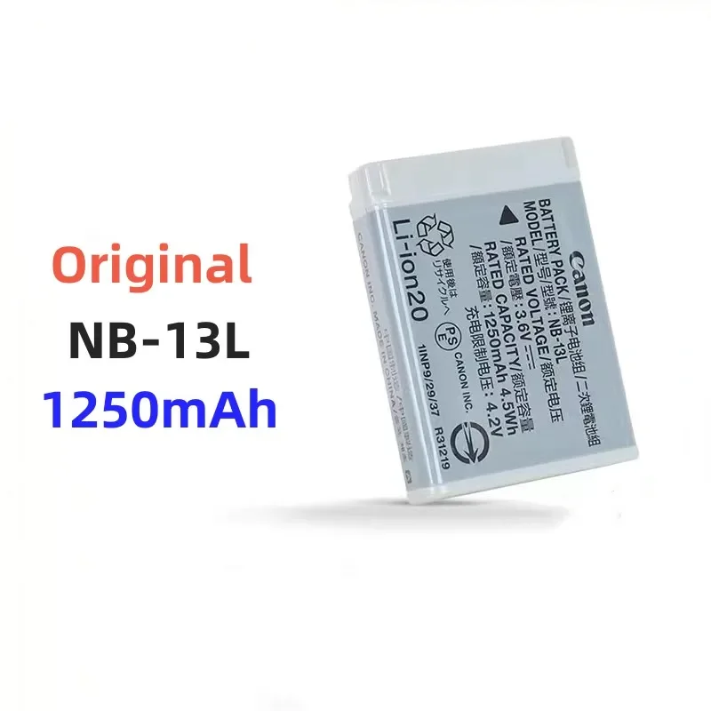 100%Original 1250mAh for Canon NB-13L NB13L SX740 SX730 SX720 SX620 G9X G9X2 G7X G7X2 G7X3 G5X G5X2 G1X3 Camera Battery Charger
100%Original 1250mAh for Canon NB-13L NB13L SX740 SX730 SX720 SX620 G9X G9X2 G7X G7X2 G7X3 G5X G5X2 G1X3 Camera Battery Charger