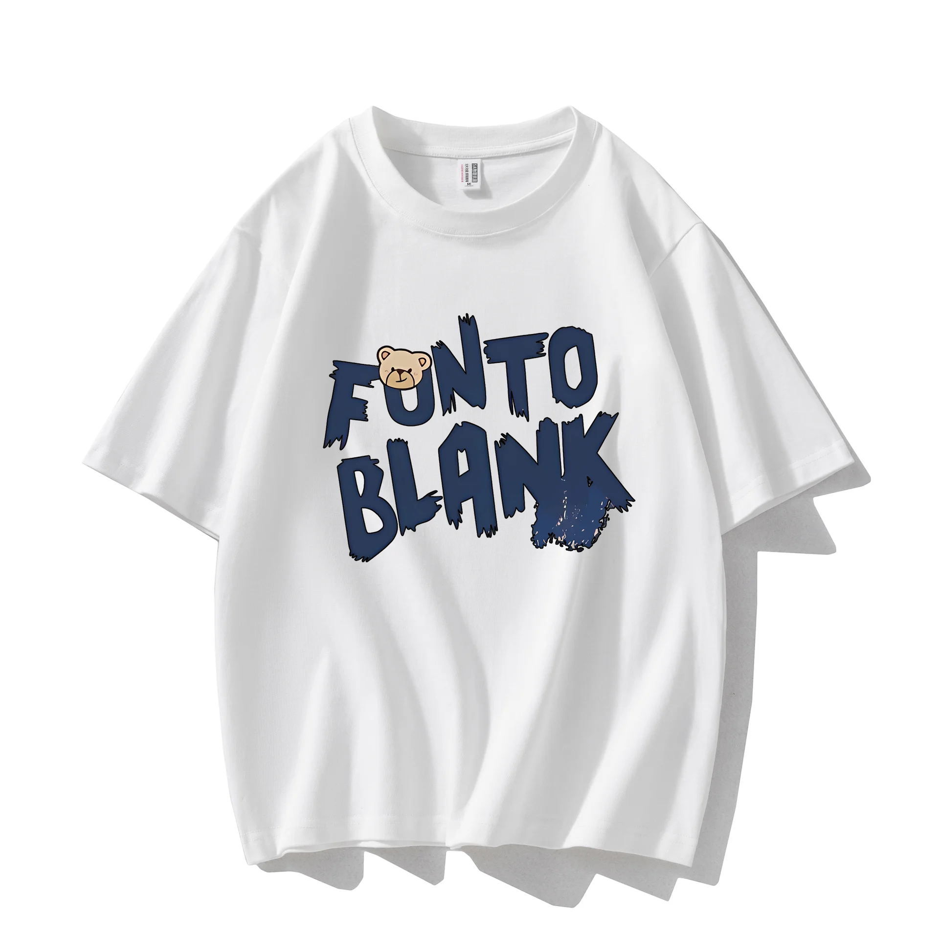 Women's Cotton Washed T-shirt Loose Round Neck T-shirt Letter Printing Short Sleeve Summer Street Women's Clothing
Women's Cotton Washed T-shirt Loose Round Neck T-shirt Letter Printing Short Sleeve Summer Street Women's Clothing