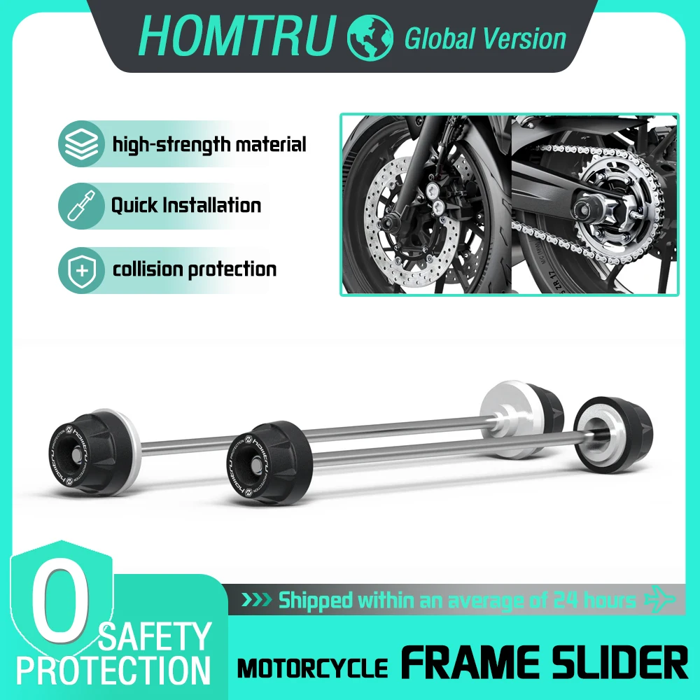 For Yamaha YZF R7 2022-2025 motorcycle modification front and rear axle protection slider accessories
For Yamaha YZF R7 2022-2025 motorcycle modification front and rear axle protection slider accessories