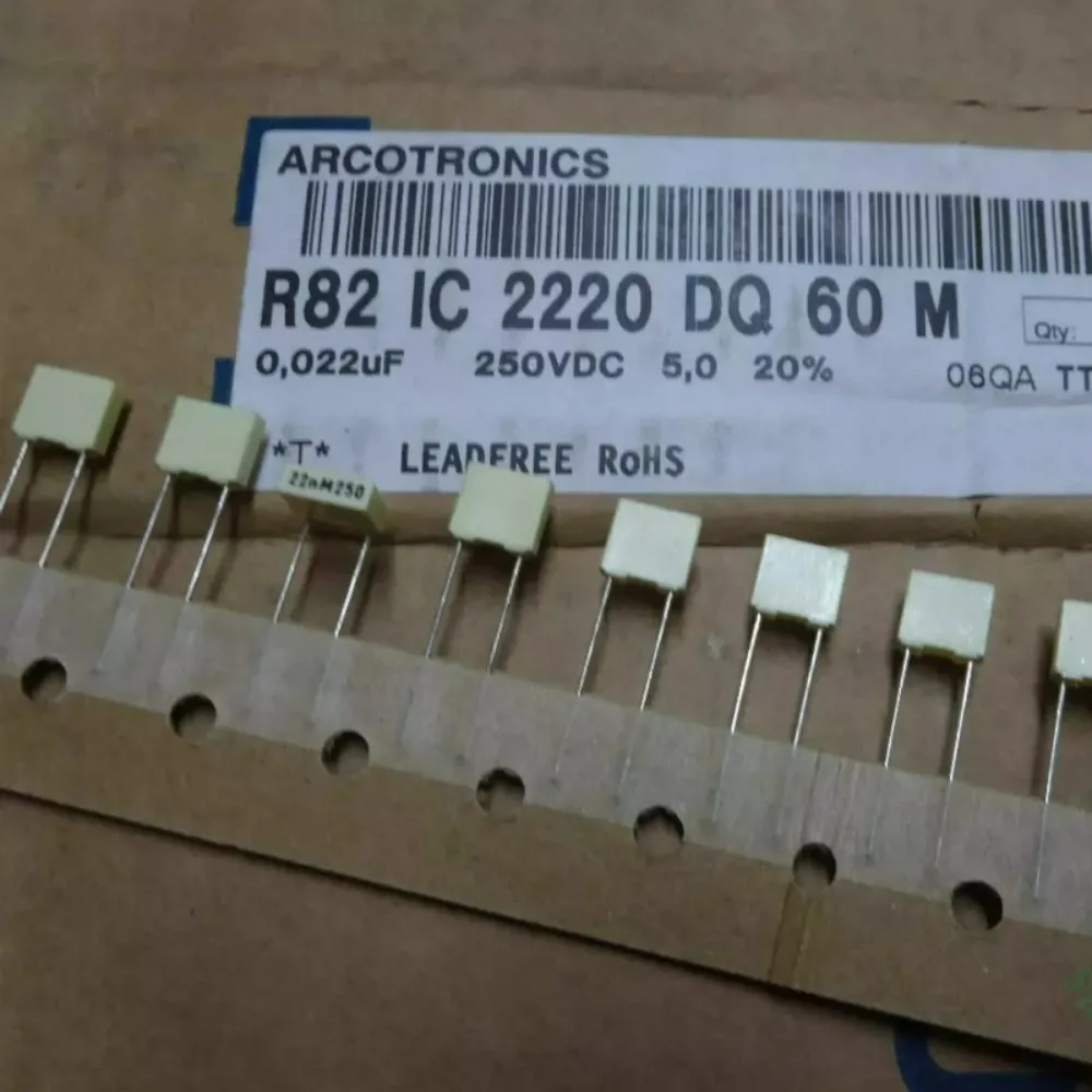 20pcs/lot AV R82 0.022uf/250V 22nf 223 Brand New 5mm Film Capacitor (Accuracy: 20%) R82IC2220DQ60M
20pcs/lot AV R82 0.022uf/250V 22nf 223 Brand New 5mm Film Capacitor (Accuracy: 20%) R82IC2220DQ60M